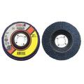 Cgw Abrasives 4-1-2X5-8-11 Z3-60 T27 Reg 100 Pct. Za Flap Disc 421-42314